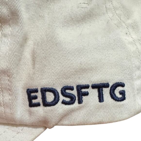 Vineyards Vines Texas Whale State Flag Cotton Embroidered Cap Hat OS Adjustable - Picture 4 of 6